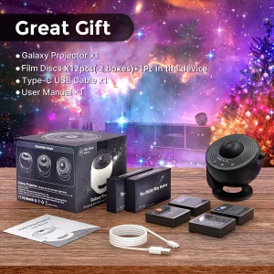 13 In 1 Galaxy Ultral HD Star Projector