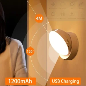 Night Light USB LED Motion Sensor