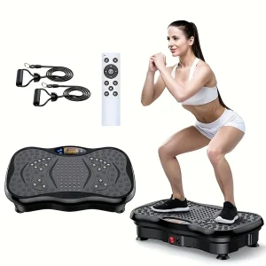 Vibration Machine with Resistance Bands