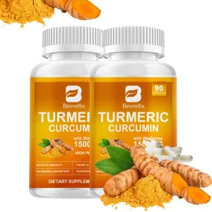 Pepper Turmeric Capsules High-Quality Joint Support Supplement